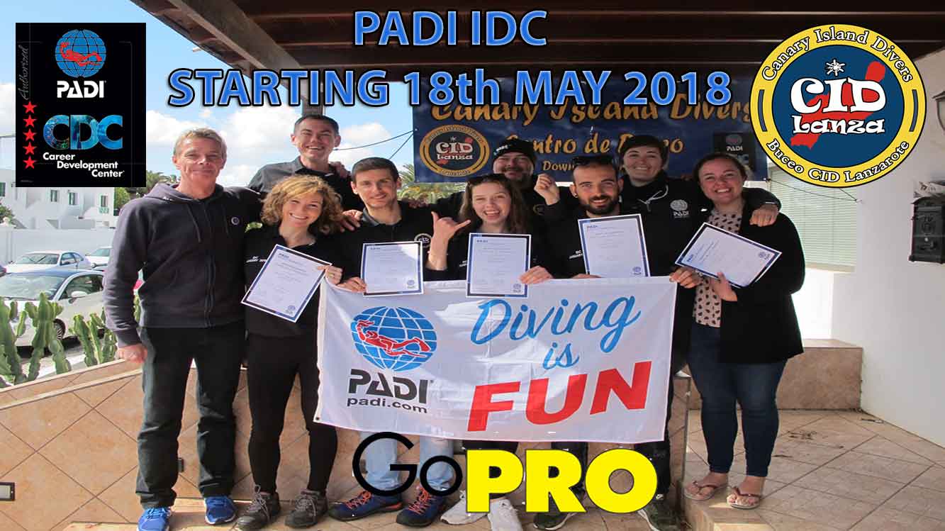 PADI IDC Lanzarote